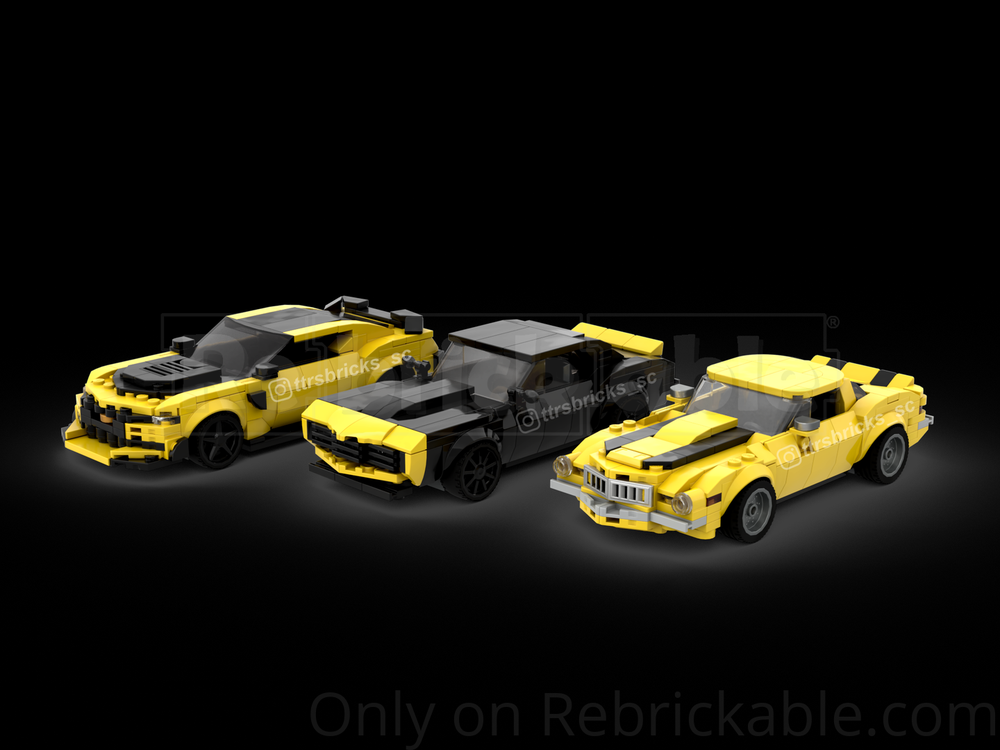 Lego Camaro Bumblebee Bundle