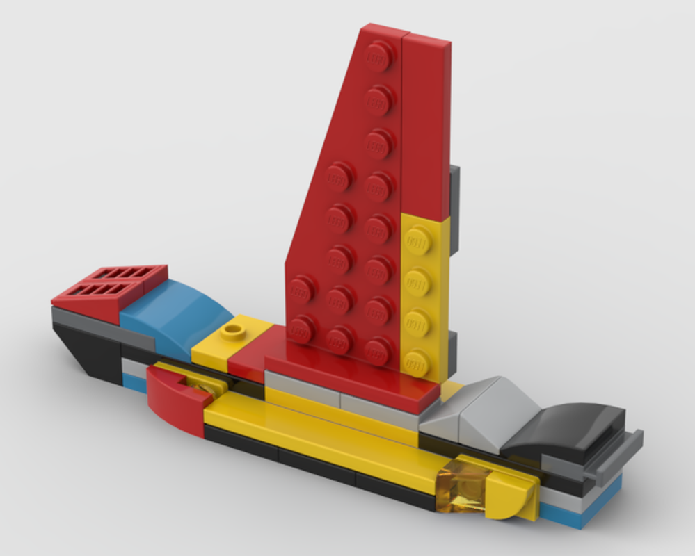 Lego 31124 Alt Build - Sailboat