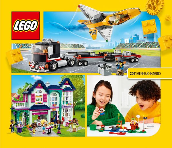 Lego 2021 Large Italian / Swiss January - May (6346679-CH/I 6346694-IT)