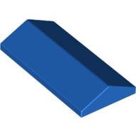 Lego Brick Sloped 33° 2 x 4 Double / Blue