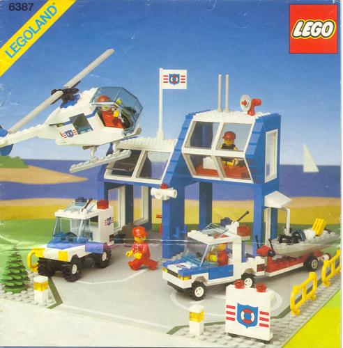 Lego Coastal Rescue Base