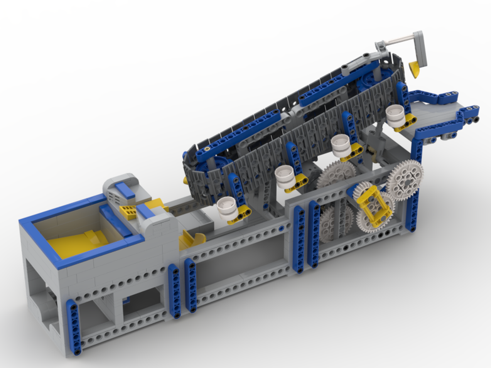 Lego Cup Conveyor v2