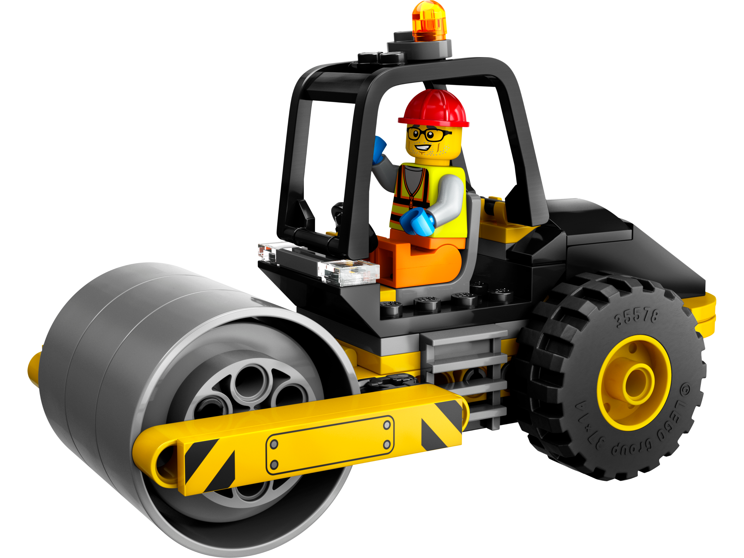 Lego Construction Steamroller