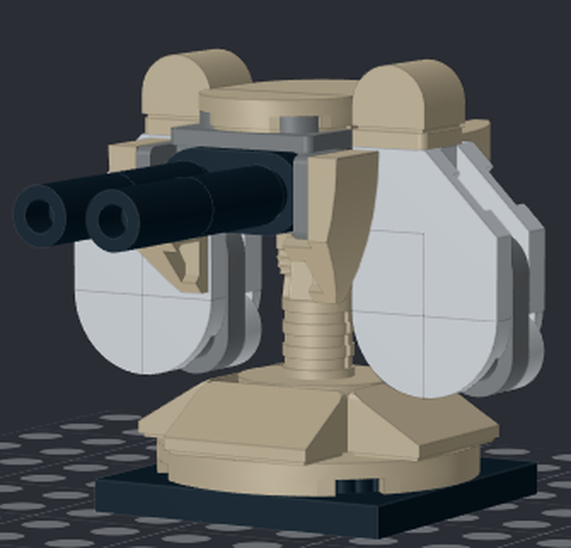 Lego Grenade Launcher "Thresher" from Crossout