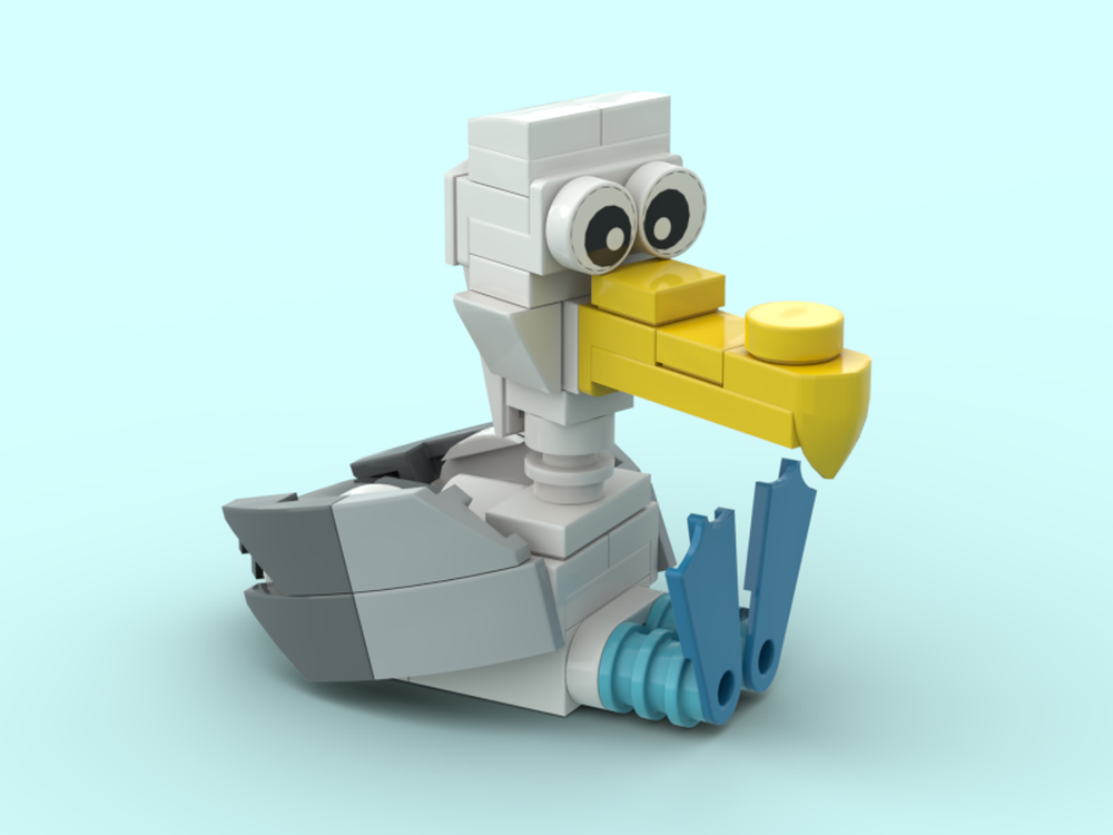 Lego Funny Birds: Albatross