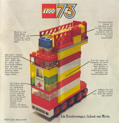 Lego 1973 Large German (97520-Ty)