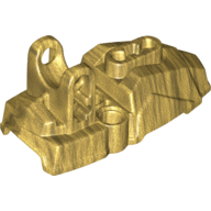 Lego Large Figure Foot, Type 2 / Pearl Gold