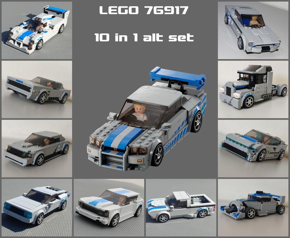 Lego 76917 10 in 1 alternative set