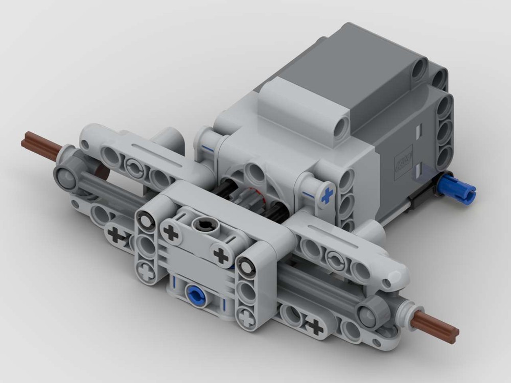 Lego Torsion bar independent suspension with steering