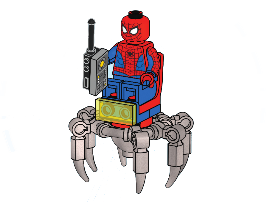 Lego Spider-Man with Spider-Crawler