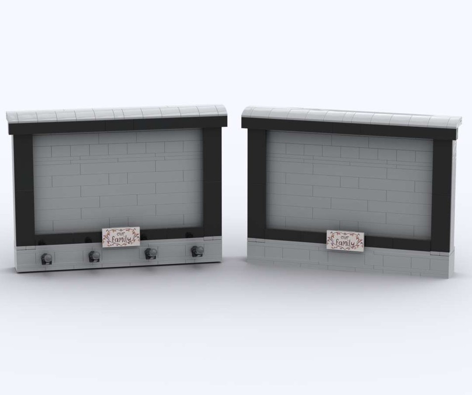 Lego 4 x 6 Picture Frame (Customizable)