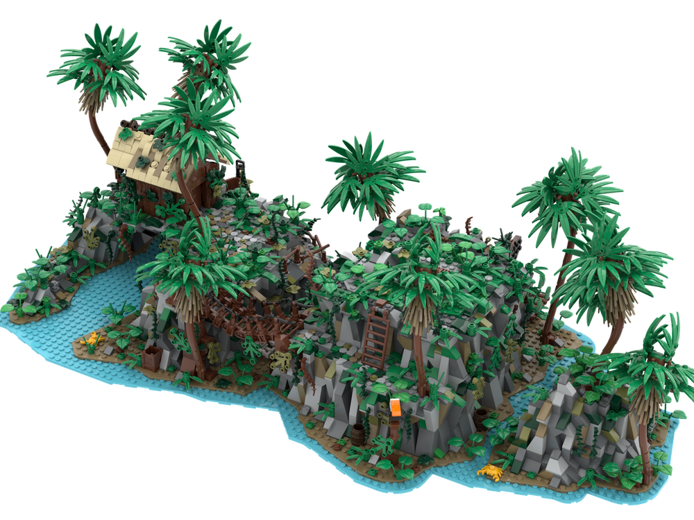 Lego Dominica Treasure Island