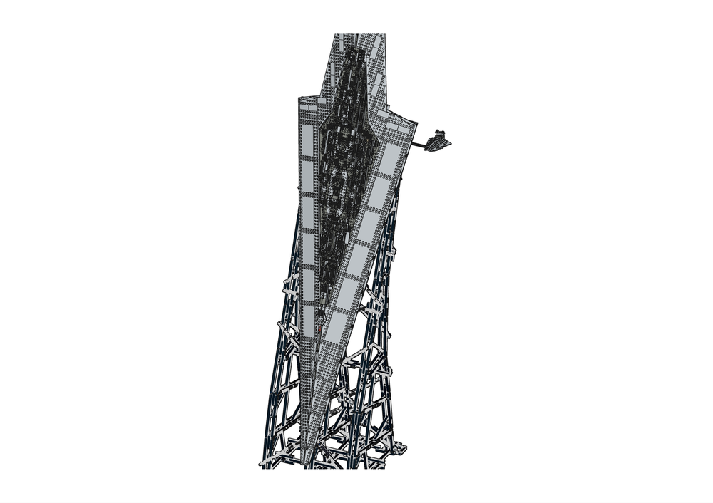 Lego UCS 10221 Vertical Stand
