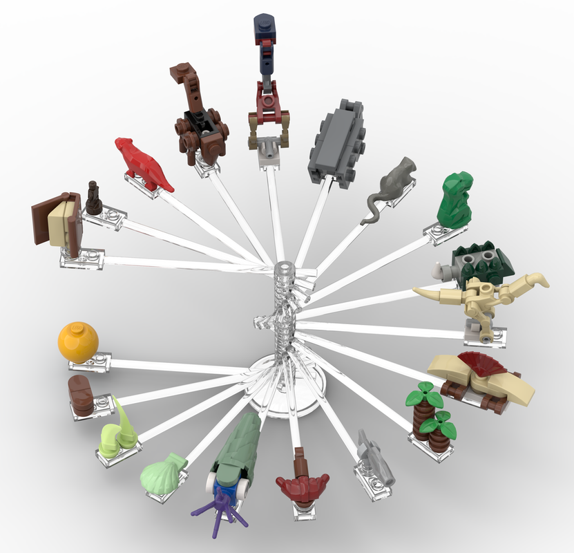 Lego Geologic Time Scale
