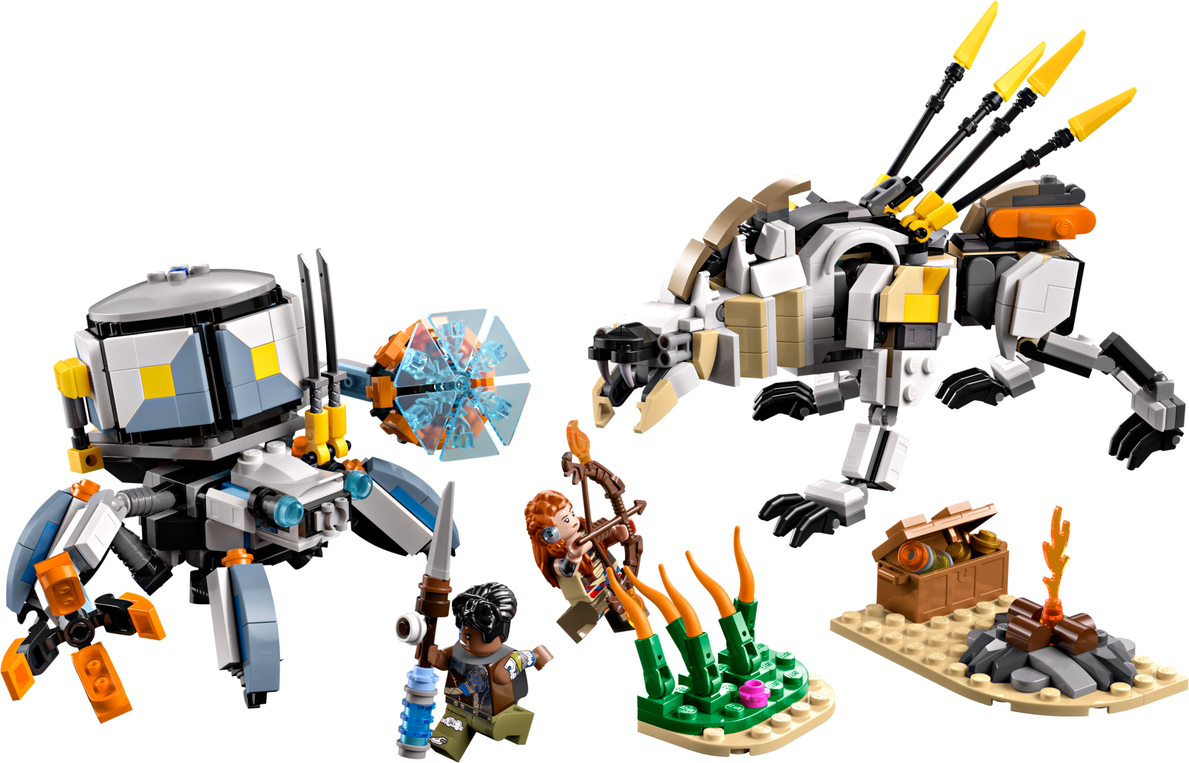 Lego Aloy & Varl vs. Shell-Walker & Sawtooth