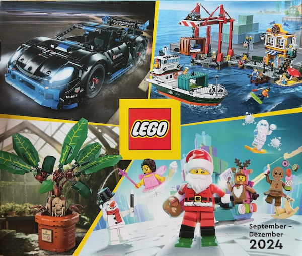 Lego 2024 Large German / Austrian September - December (DE/A f/B.R.-batch 2 - 6519310, DE-A - Batch 2 - 6519323, 6519325, 6519327)