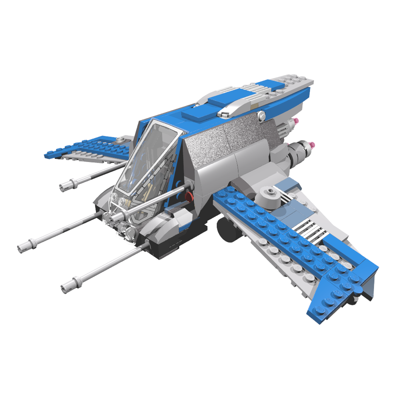 Lego 75149 Guppy Starship