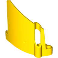 Lego Technic Panel Fairing #22 Large Short, Small Hole, Side A / Yellow