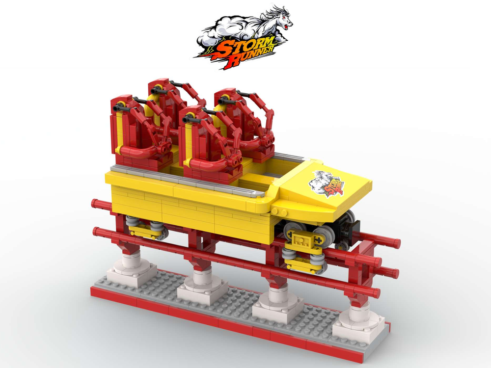 Lego ROLLERCOASTER - STORM RUNNER - Hersheypark
