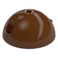 Lego Technic Panel Dome 5 x 5 with Pin Holes / Reddish Brown