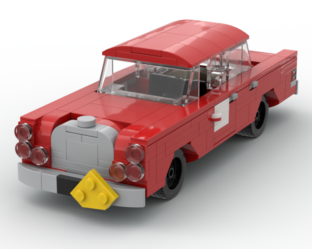 Lego Updated 1961 Mercedes Benz 200SE Rally Car