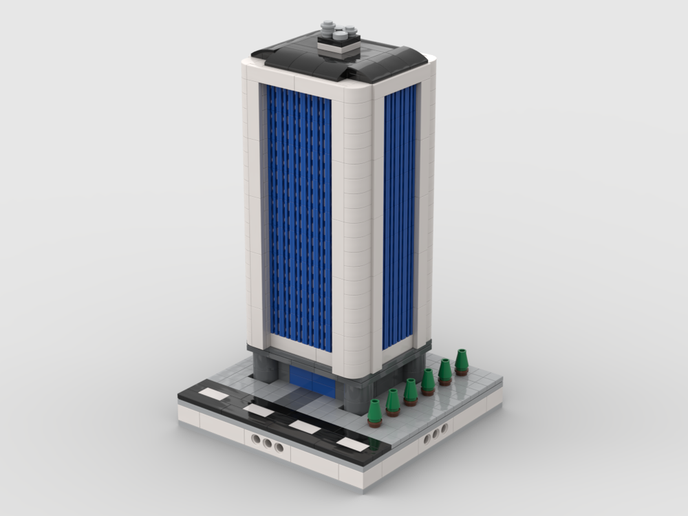 Lego Skyscraper building #5 | for modular city