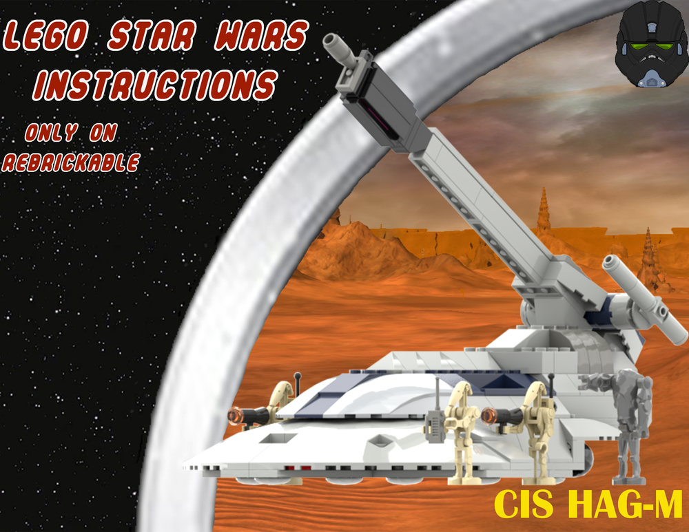 Lego Classic-Style CIS HAG-M (Clone Wars Videogame)