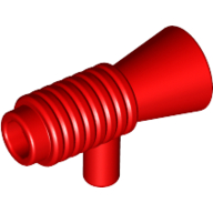 Lego Equipment Weapon, Loudhailer / Speaker / Blaster / Space Gun / Red