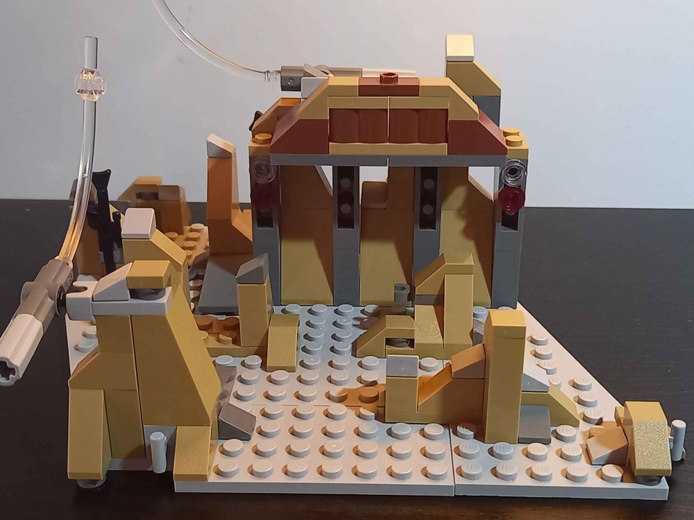 Lego Mandalore Ambush display