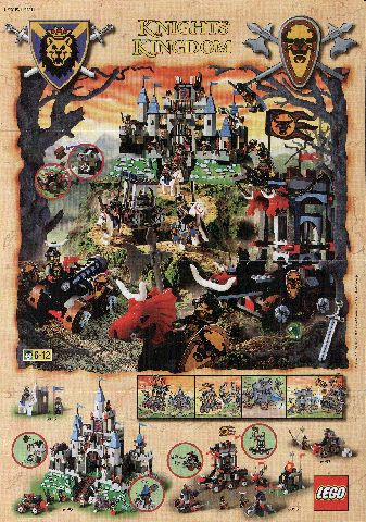 Lego 2001 Mini Knights' Kingdom (4155645/4155644)