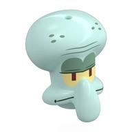 Lego Minifig Head Special, Squidward with Bright Light Yellow Eyes, Sand Green Eyelids, Spots Print