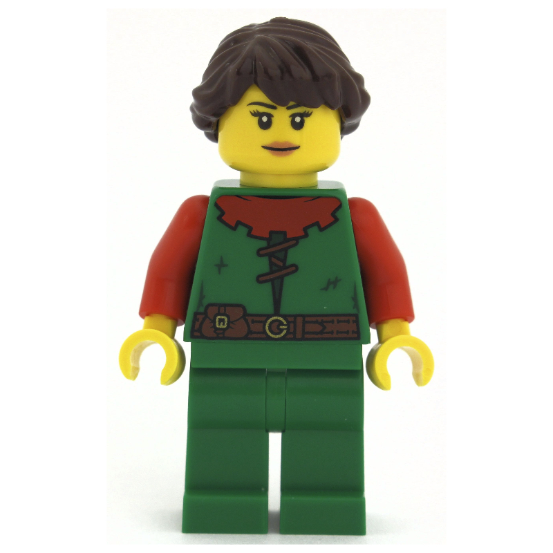Lego Forestwoman, Reddish Brown Hair (2022)