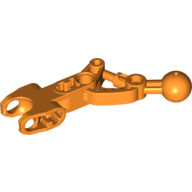 Lego Large Figure Skeletal, Limb, Angular with Ball Joint and Ball Socket / Orange