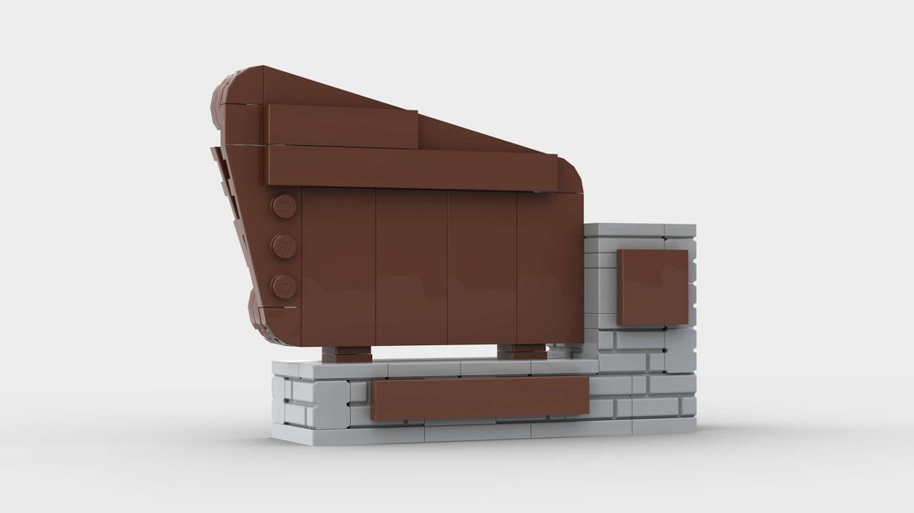 Lego Entering White Mountain National Forest Sign