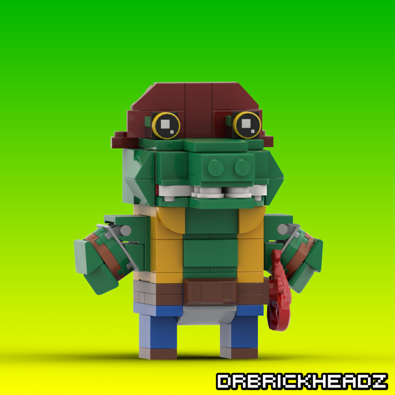Lego Leatherhead (Teenage Mutant Ninja Turtles, 1987) Brickheadz