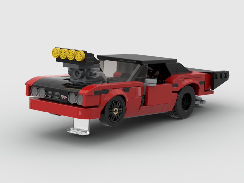 Lego 1970 Dodge Challenger ProMod - 8 stud wide