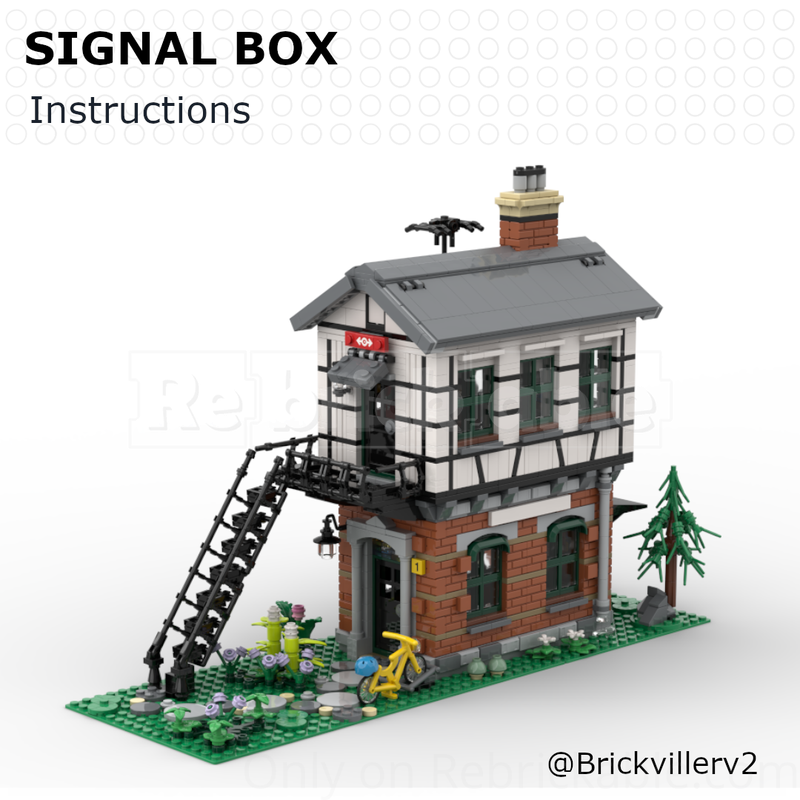 Lego Signal box