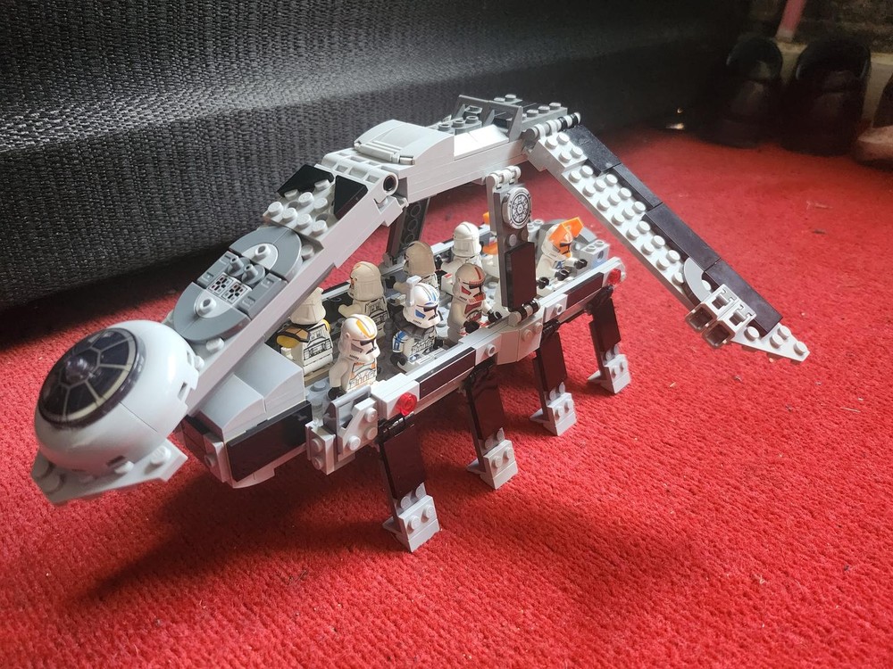Lego Imperial Dropship with AT-OT V1