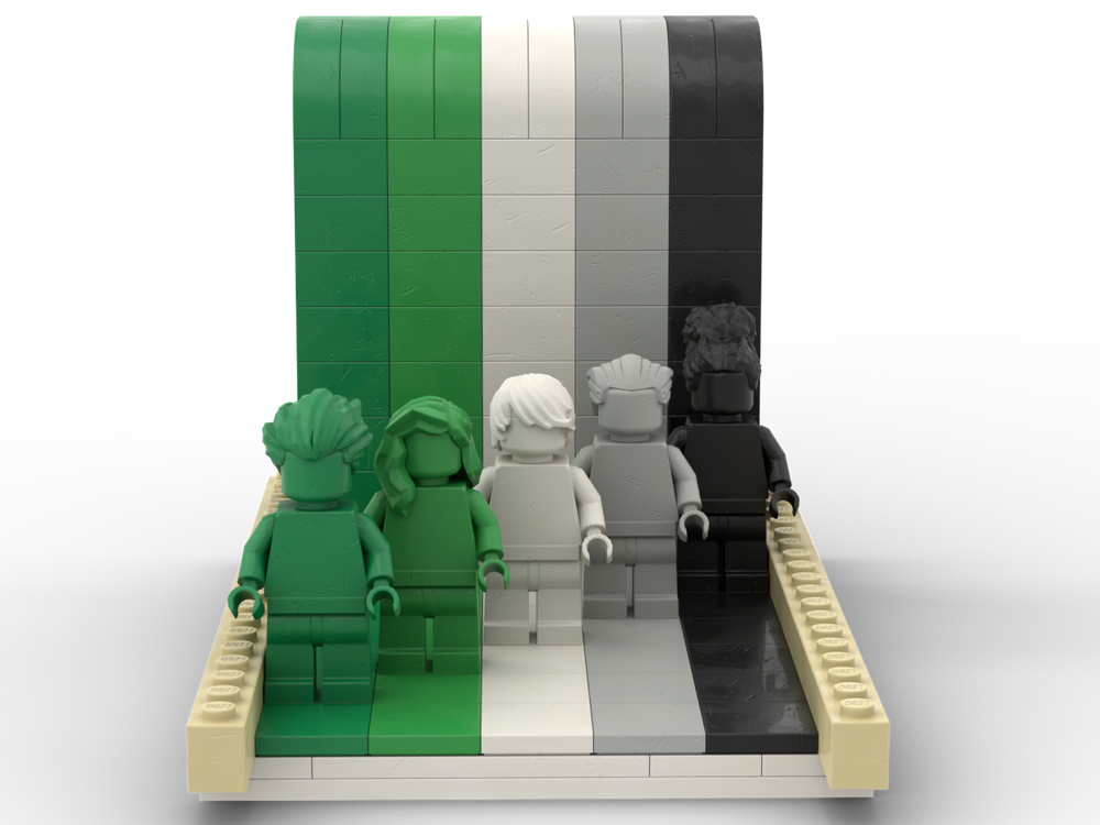 Lego 40516-1 Everyone is Awesome Aromantic Variant