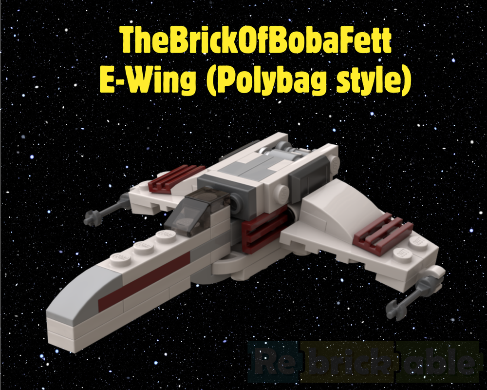 Lego E-Wing Interceptor (polybag)