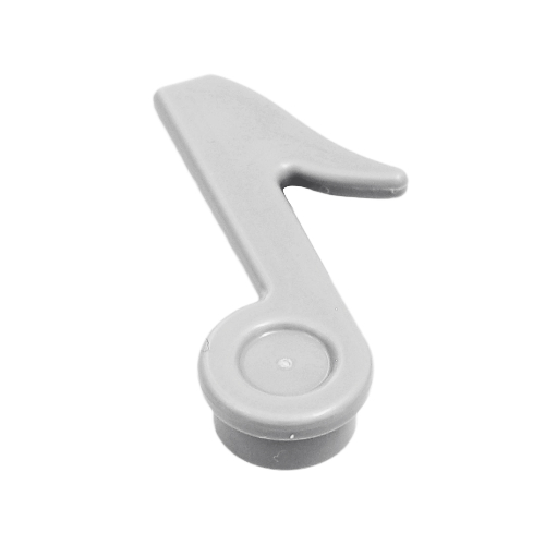 Lego Musical Note / Flat Silver