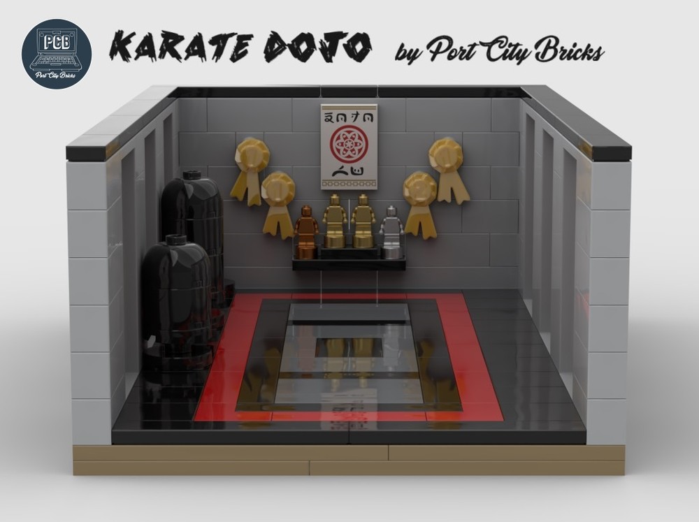 Lego Karate Dojo - Small Insert for The Cypress Shops