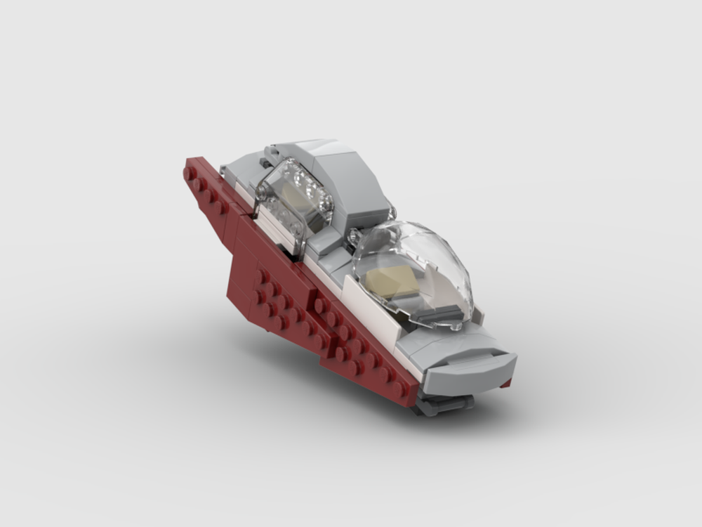 Lego CG Gunship Cockpit Mod