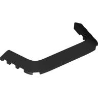 Lego Wheel Arch, Mudguard 10 x 4 x 2/3 / Black