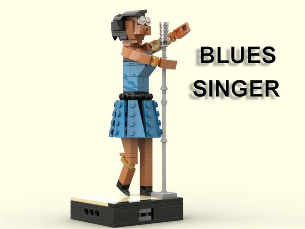 Lego Blues singer