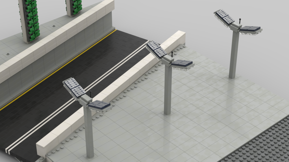 Lego Outdoor Light Pole