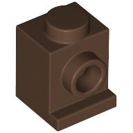 Lego Brick Special 1 x 1 with Headlight / Brown