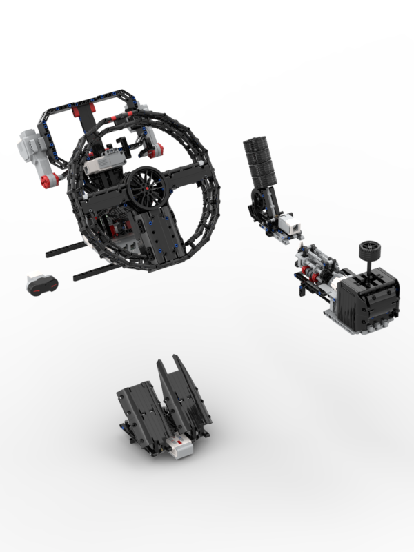 Lego car simulator for phone
