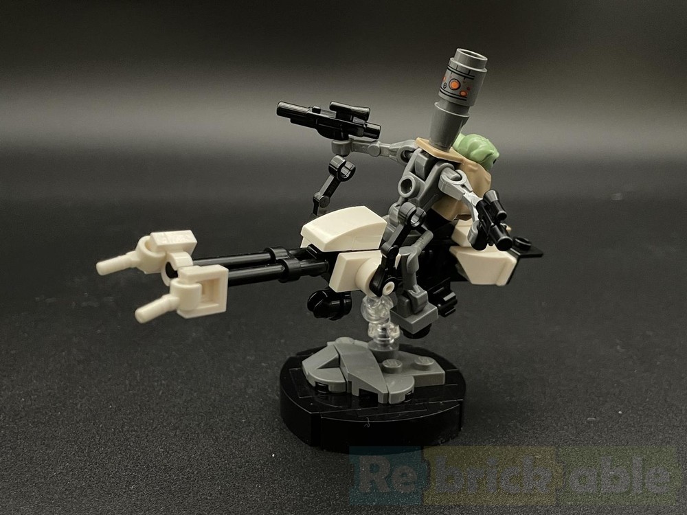 Lego 74-z speeder bike (white)