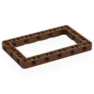 Lego Technic Beam Frame 7 x 11 / Reddish Brown